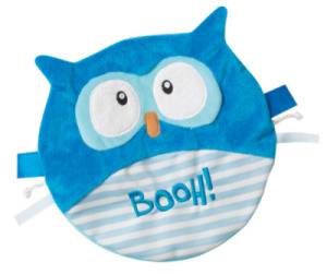 Doudou Hibou Bleu Luminou Booh